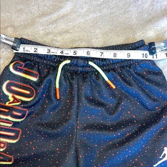 Jordan Black Shorts with Neon and White Details - Picture 7 of 9
